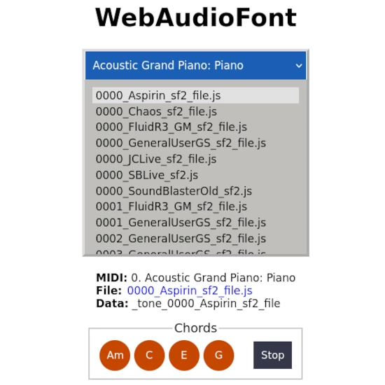 WebAudioFont