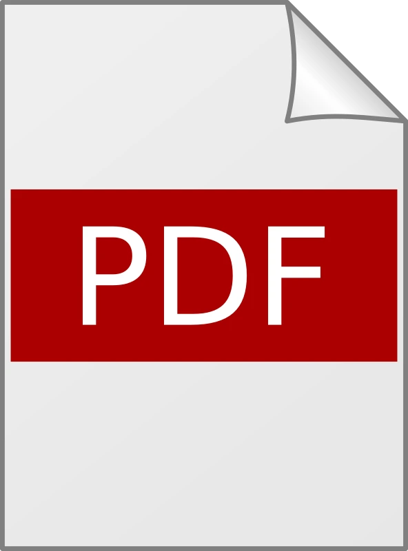 Icon PDF - &Iacute;cone